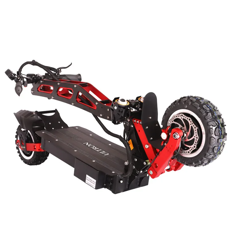 
3200W Original Ultron T128 Off Road Wheel Mobilitiy Dual Motor Fast Folding Electrical Scooter 