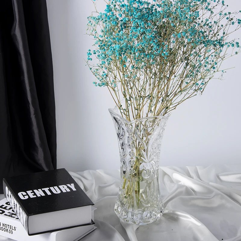 Tall Big Round Glass Vase For Glass Vases Wedding Centerpiece Clear