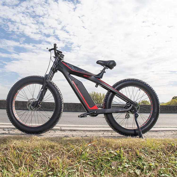 Carbon fiber Ebike 27.5*3 inch Full Suspension electric mountain bicycle With Bafang 500w 12Ah Emtb
