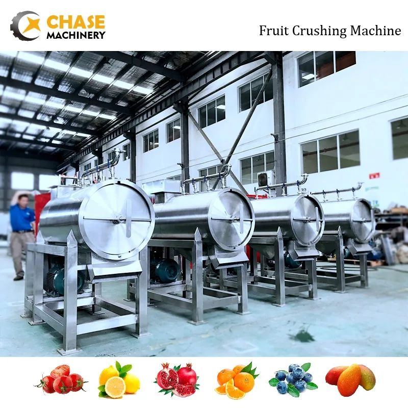 
Automatic Tomato Fruit Paste Washing Crushing Milling Making Machine 