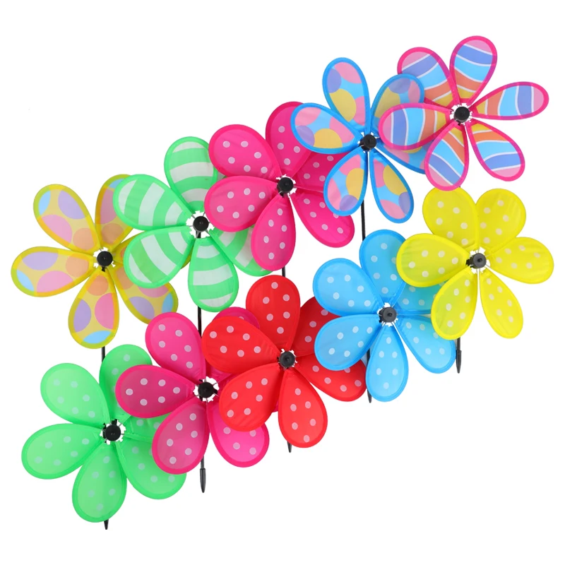 Limited Time Hot Sale Outdoor Decor Pinwheel Spinning Decorative Windmill