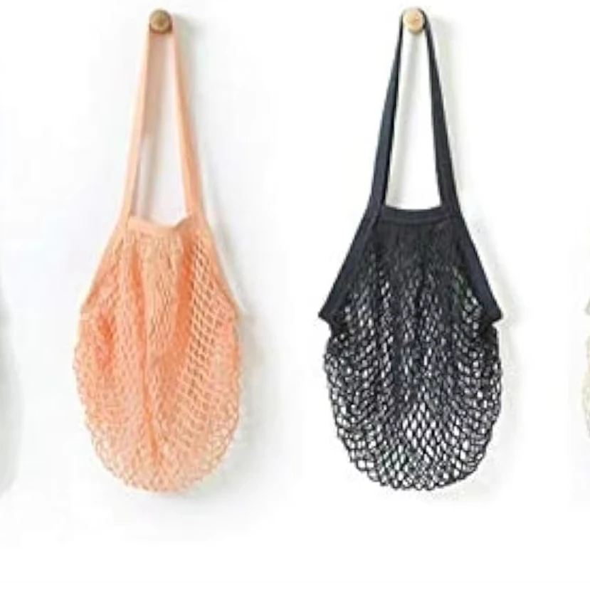 fashion durable lager capacity mesh tote bag