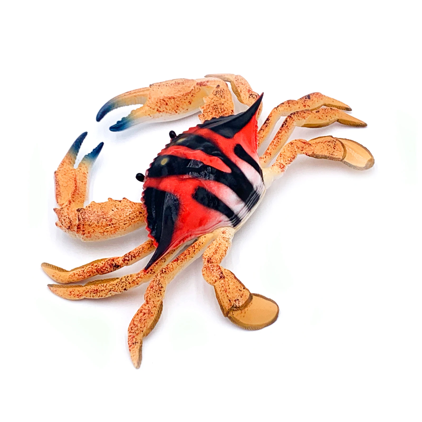 Realistic High-Quality PVC Plastic Doll Toys For Marine Animals Realistic Eco-friendly Animals Spotted Sea Crab Toys