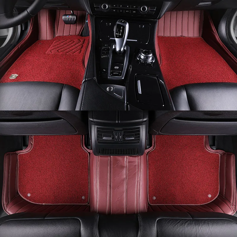 Custom label 3d 5d 6d full set position molding press forming car floor mats for k3 alto lxi thailand market