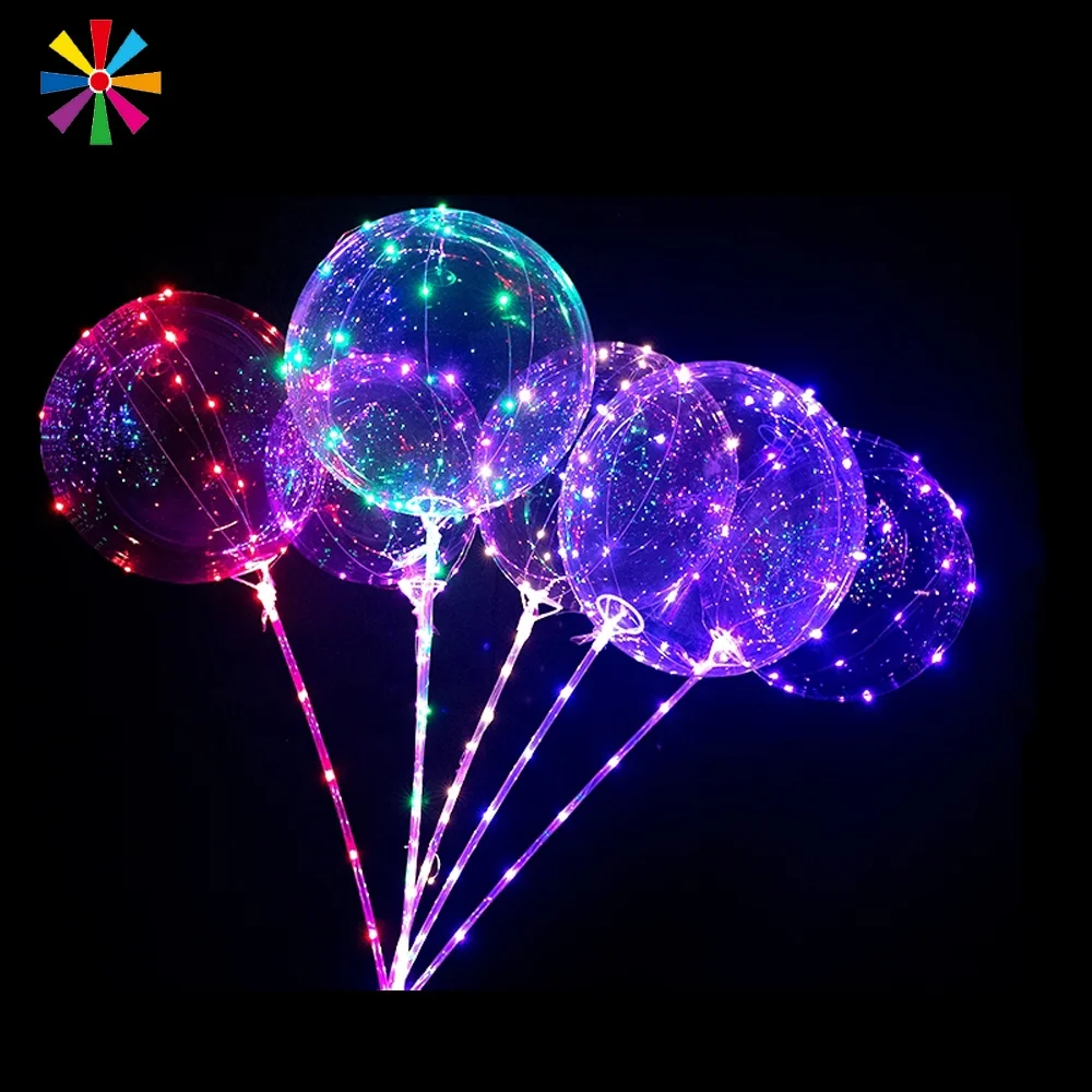 Cheap Giant Inflatable Round Helium Light Balloon Balon Led for Party Decoration