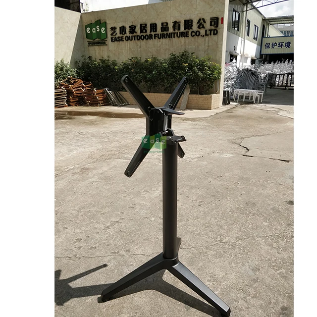 (E9803) открытый ресторан литой алюминий металлический 3 ножки основание для кафе