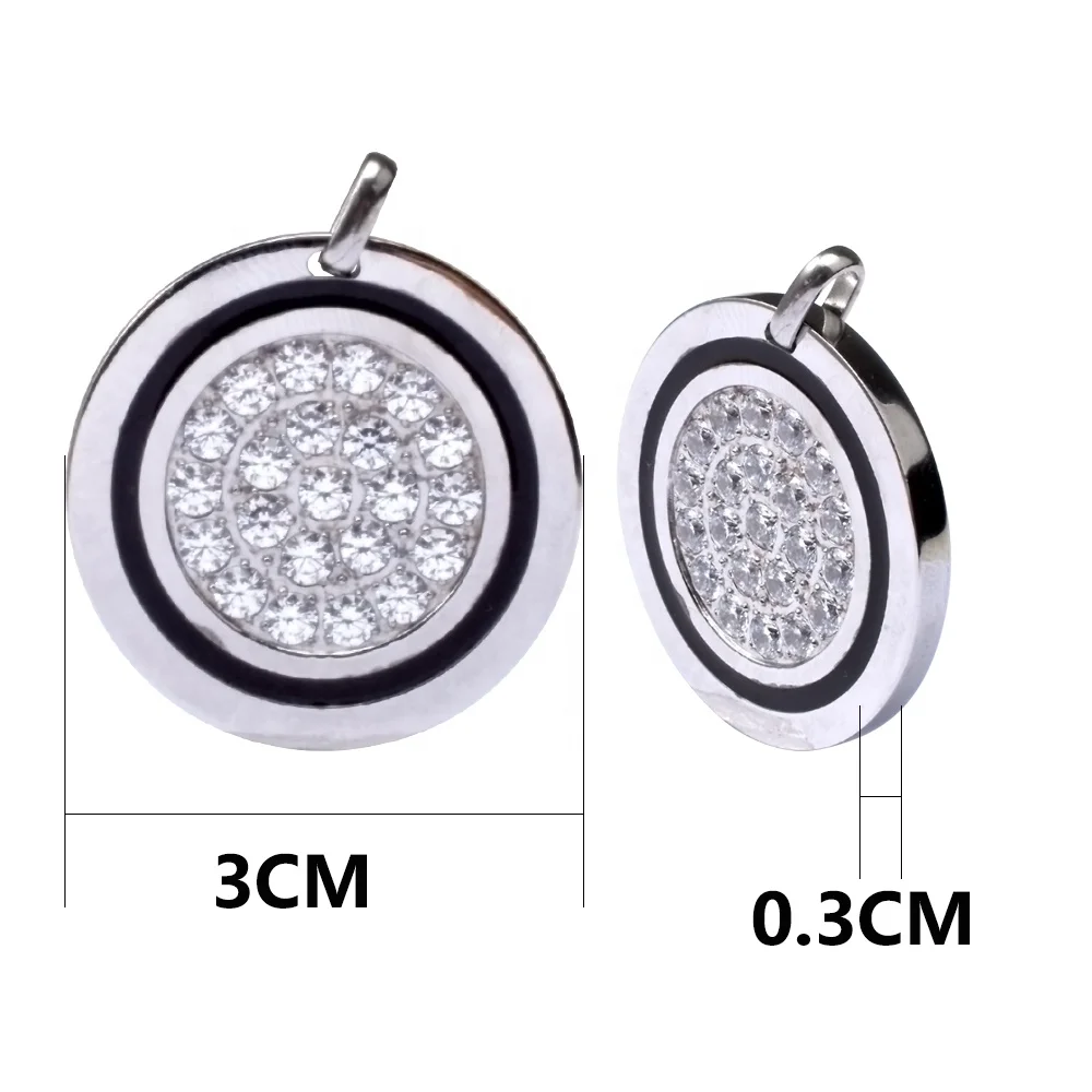 2020 New EMF Protection Shield Quantum Scalar Energy Pendant LSW Pendant Health Necklace Far Infrared Stones