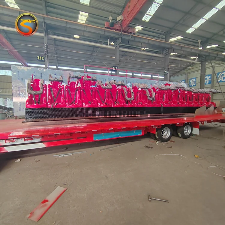 New Design Mobile Energy Storm Claw Electric Carnival Ride Kids on Truck With Trailer for Sale