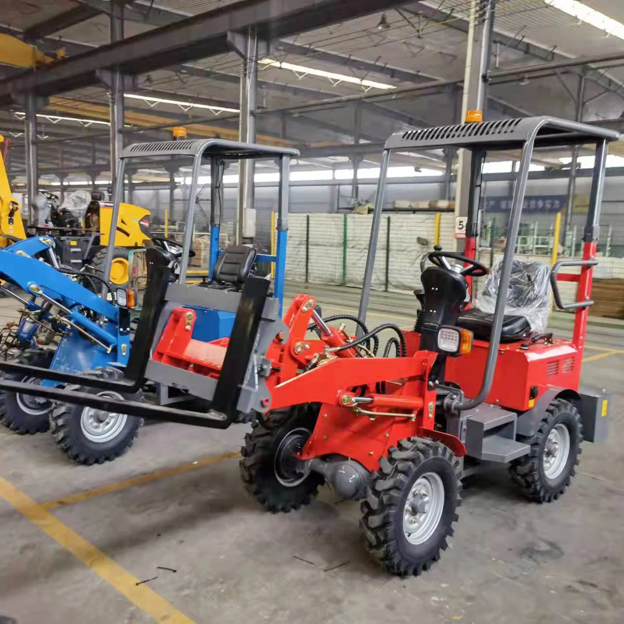 CHL120E Electric Green Environmental Protection 1.2 Ton Small Loader