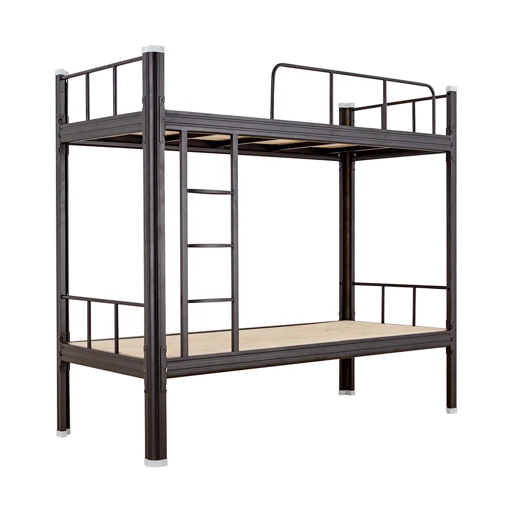 high quality material metal double bunk beds for adults