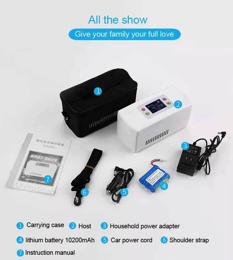 Smart Cold Storage Drug Medic Refrigerator Insulin Cooler Box