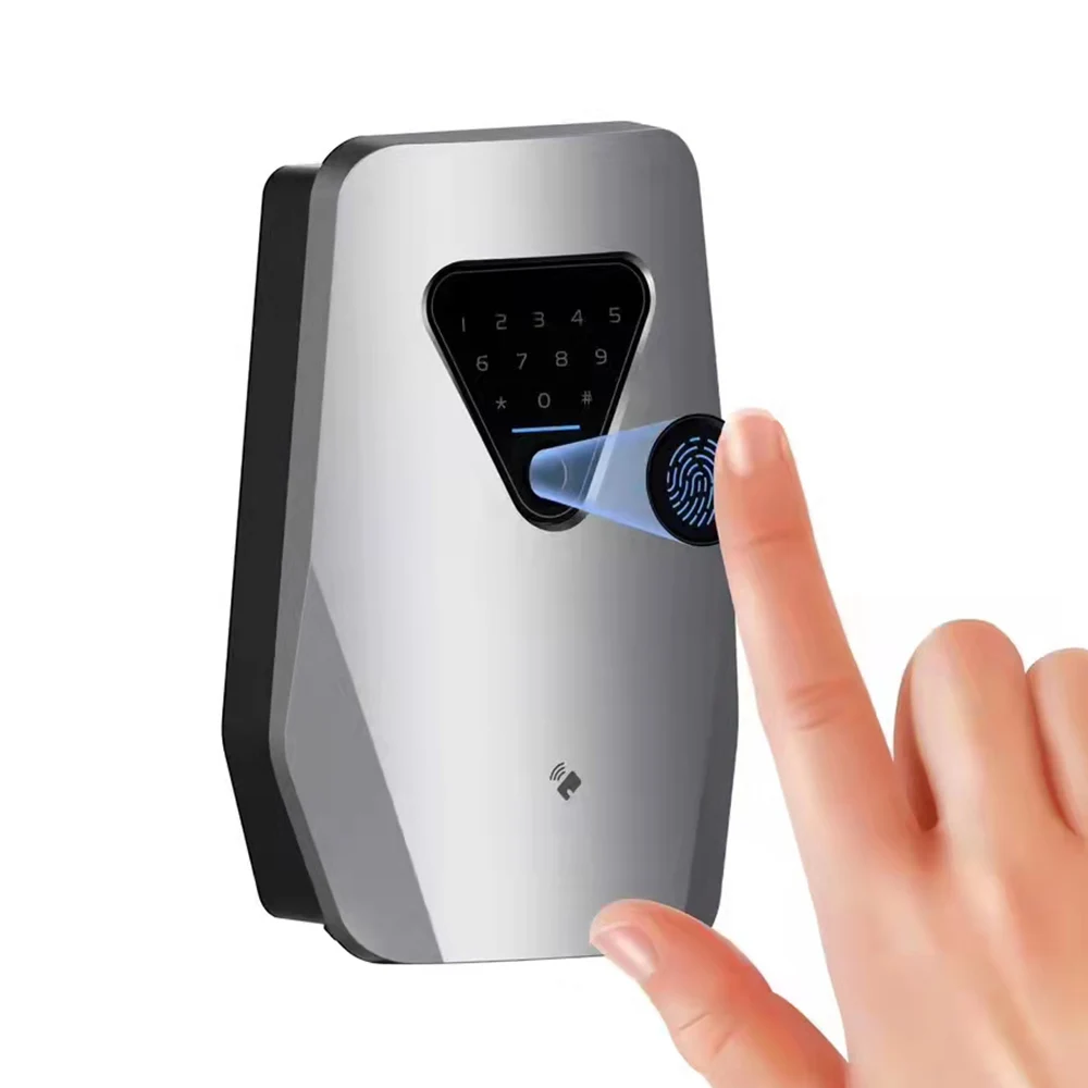High Quality  Home Use  Fingerprint Priming Unlock Function 16a Three Phase 11kw EV Charging Stations