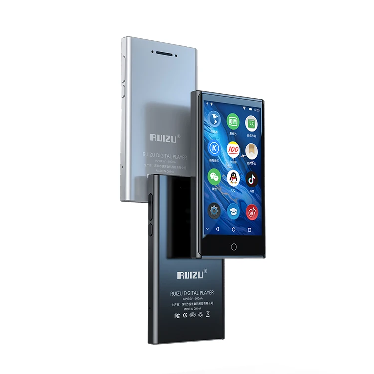 Mp3-плеер RUIZU M15 с динамиком BT5.0 сенсорная клавиша встроенный 8 Гб 16 Hi-Fi металлический портативный мини-плеер радио и