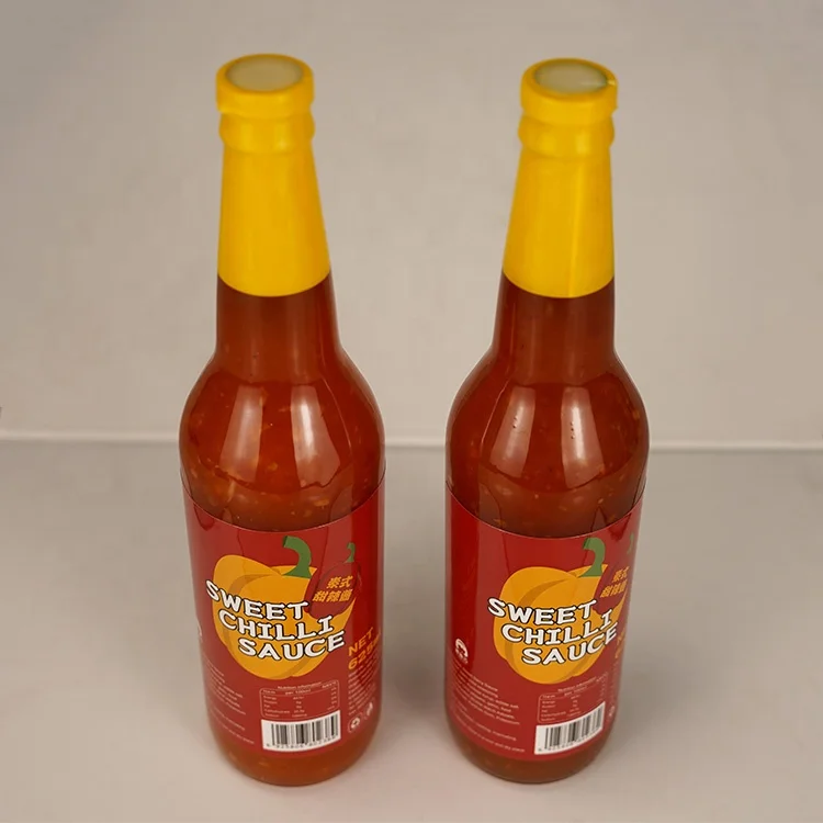 Factory Sales Spicy Sweet Pepper Condiments Customized Logo Sweet Food Cooking Dipping Seasoning 625 ml Hot Sweet Chili Sauces