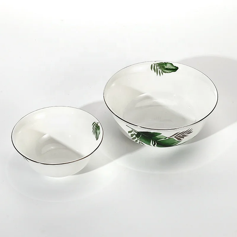 Tivray Ceramic Bone China Flatware Cutlery Crokery Chinaware Dinnerware Tableware Gadgets Tool Crocery Sets For 12 People