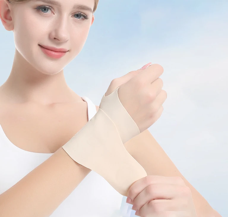 soft high elastic thin breathable skin friendly mom hand mouse hand fixed support gym sports wrist strap