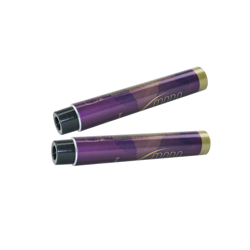 Diameter 25mm 28mm 30mm 32mm 35mm empty aluminium hair color cream tube from China