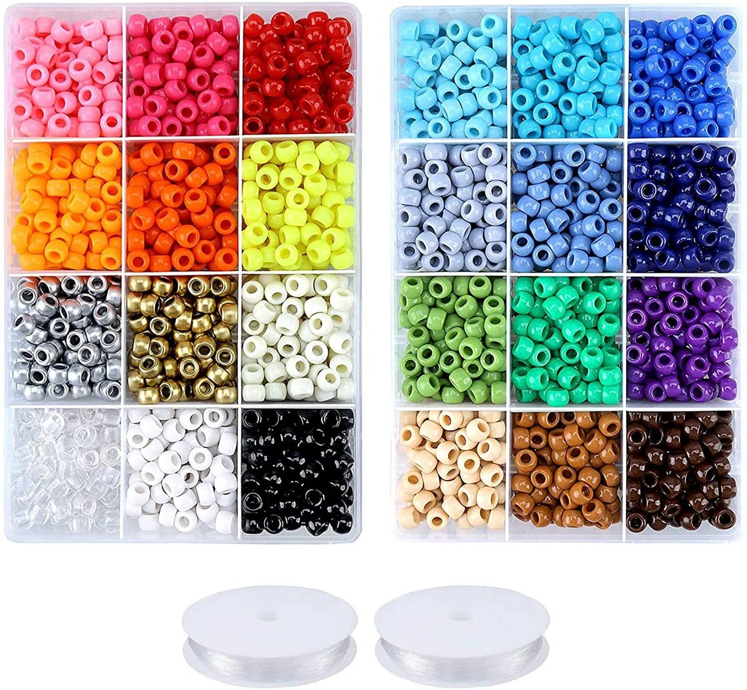 Bracelet DIY large bead various color easy to make alphabet letter bead kit