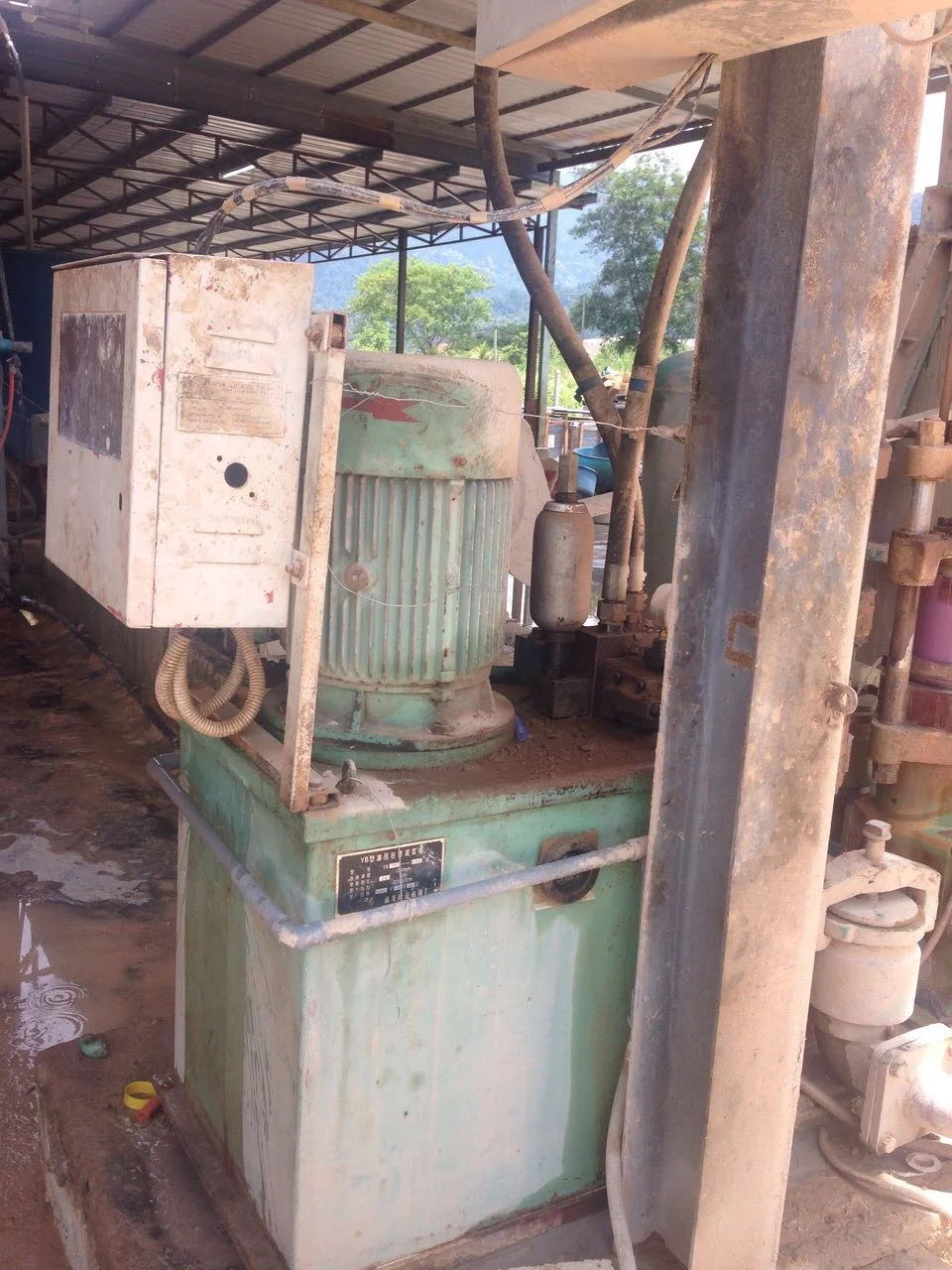 High Pressure YB Hydraulic Transmission Piston Pump Plunger Slurry Pump Filter Press Feeding Pump