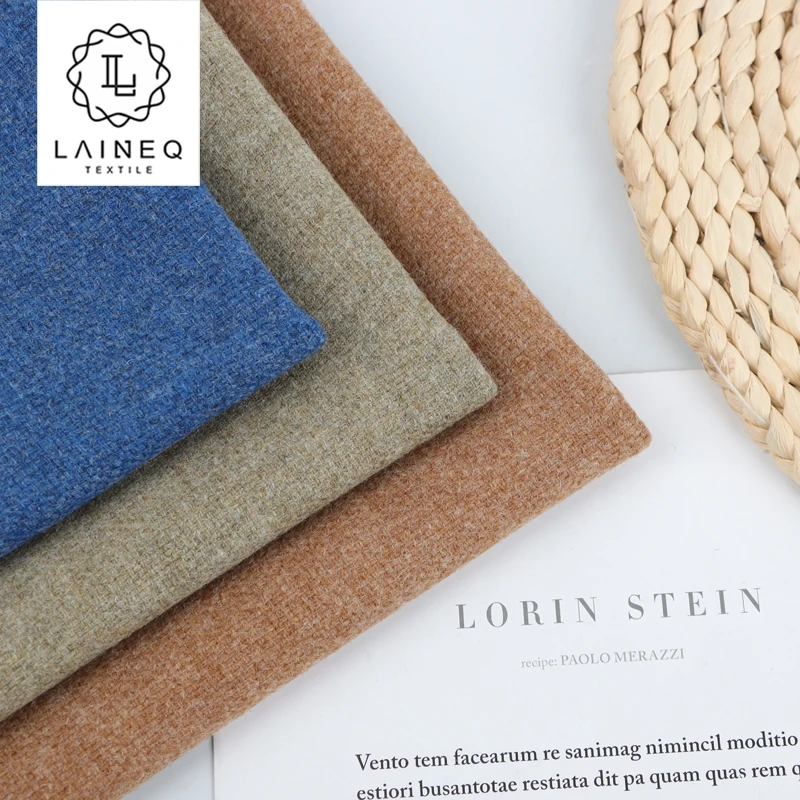 2023 Sophisticated Single-sided 100% Australian wool original feel mixed color Korean suit wool fabric