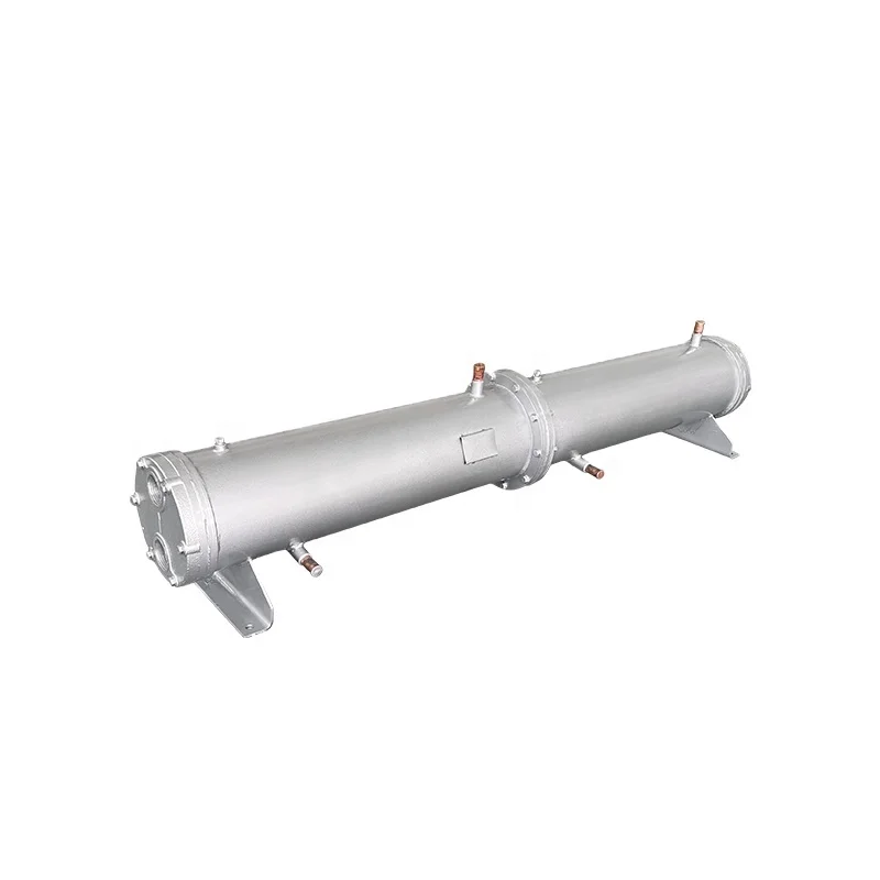 30 HP Double-Unit Series Of High-Efficient Shell & Tube Water-Coled Condenser For Cold Storage Product