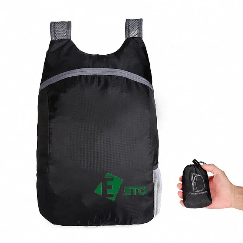 Hot Selling Portable Foldable Polyester Outdoor Bicycle Backpack For Camping Hiking Sports