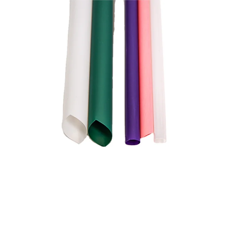 Factory customized high-quality environmental protection PLA biodegradable drinking straw with paper packaging