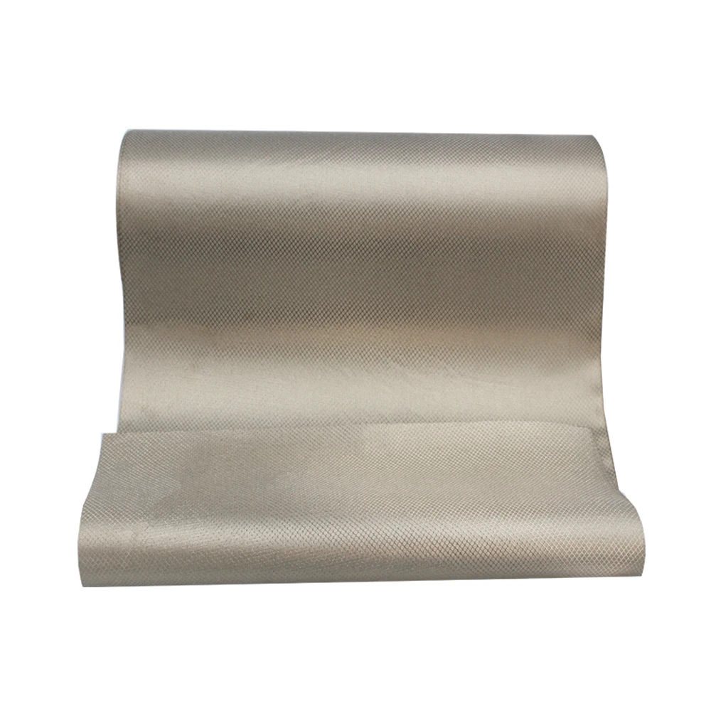 Hot Selling RFID blocking copper nickel faraday  safety anti radiation fabric