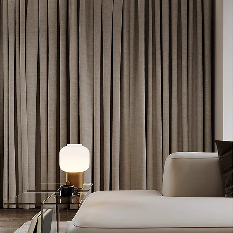 Factory price ready made drapes curtain drapes Used block out  hotel drapes