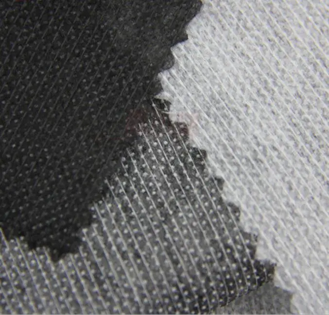 Thick stone washed fusible interlining Non-Woven Interfacing for Sewing Double Sided transparent Fusible fusible interlining