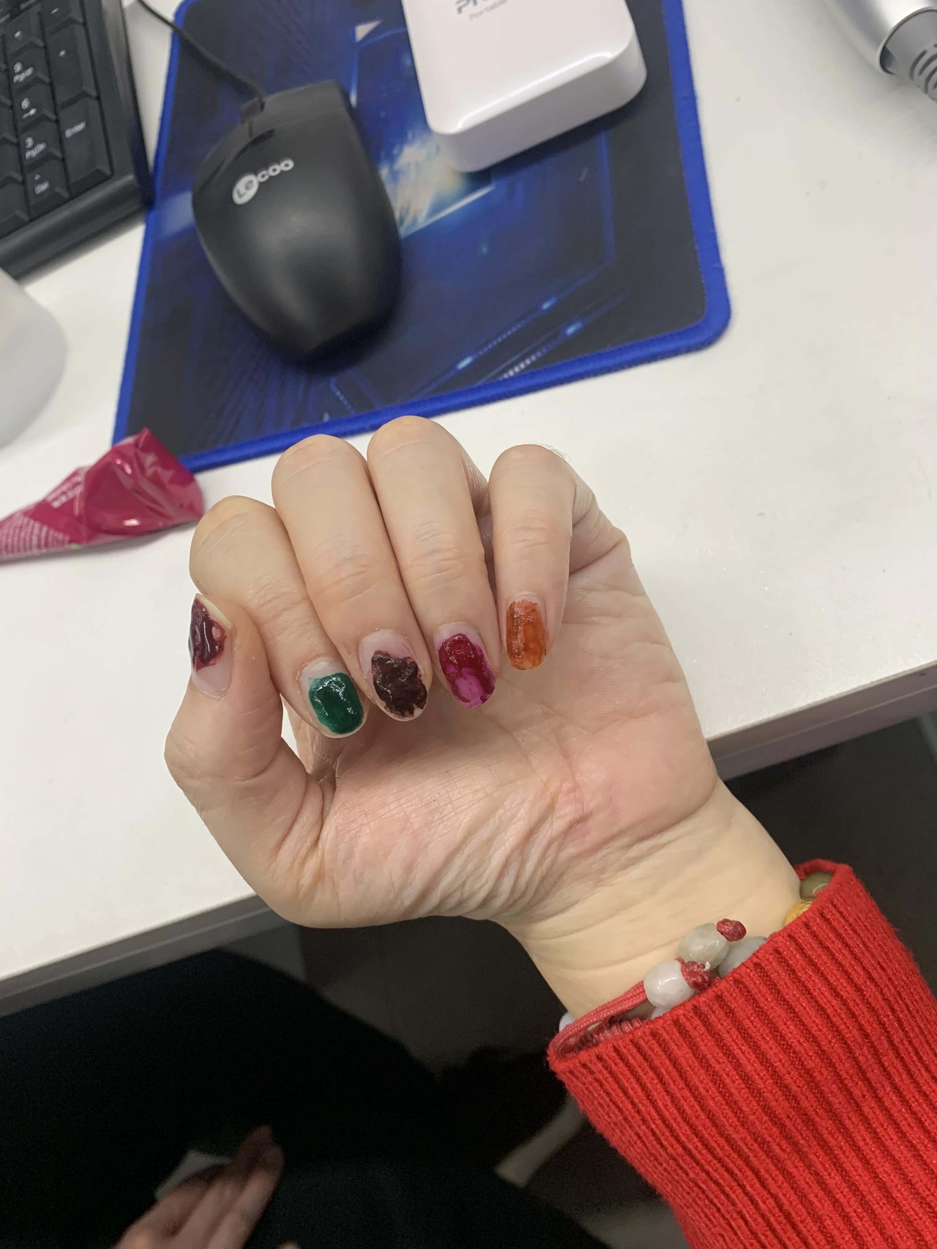 Custom 3-7 days  10ml plant based india henna paste  cones cream shades nails polish paint with brand packing