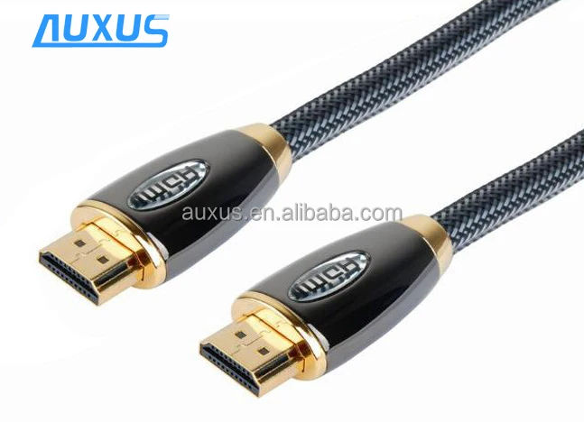 Нейлоновый Плетеный Rohs HDMI кабель из Китая с Цинковым Сплавом металла