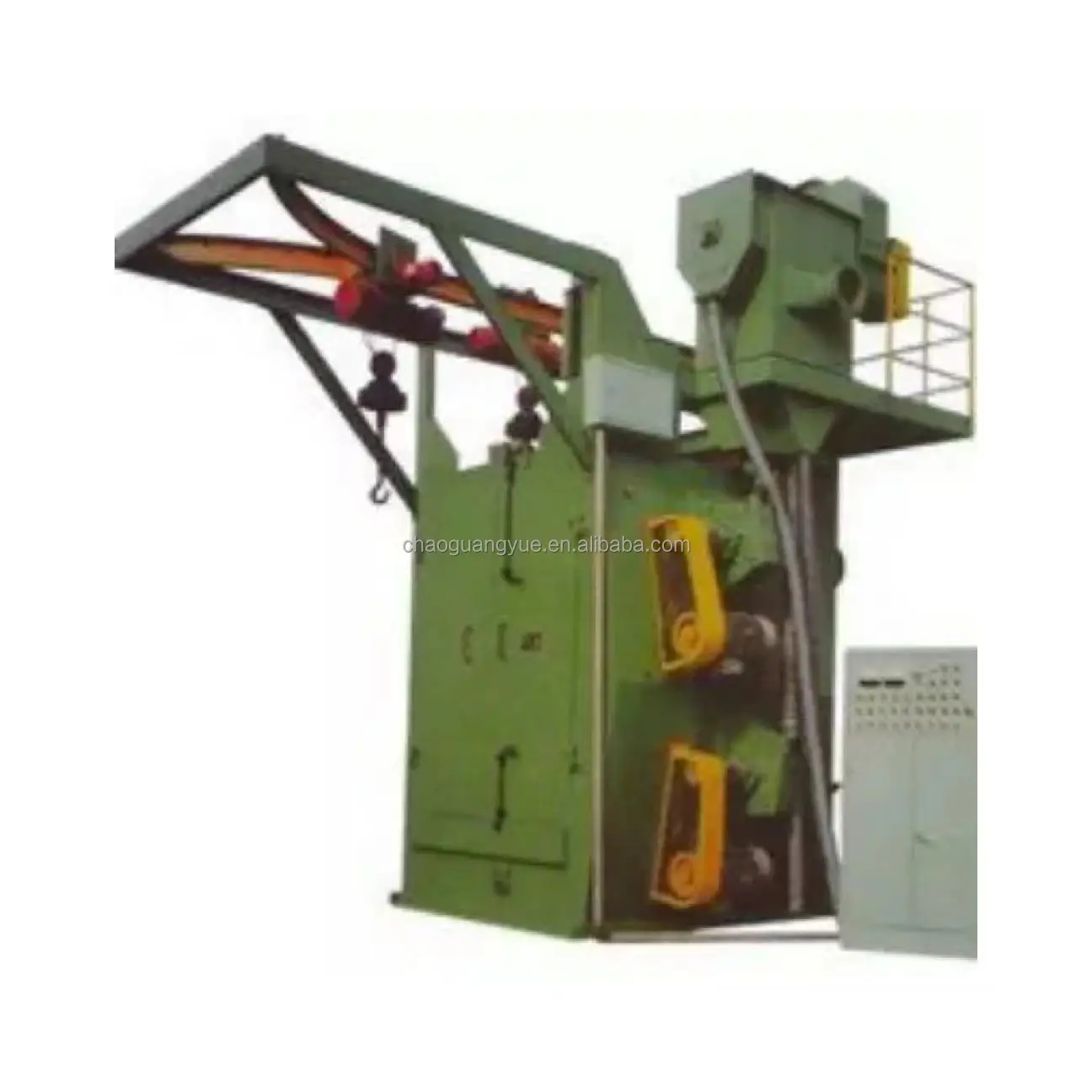 steel plate shot blasting cleaning machine and auto painting line