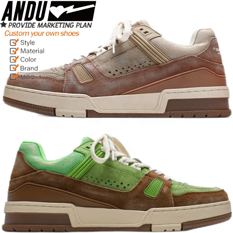 Custom Low Cut Retro Logo Design Genuine Leather Manufacturer Women Men Private Label Sport Basketball Shoes Sneakers