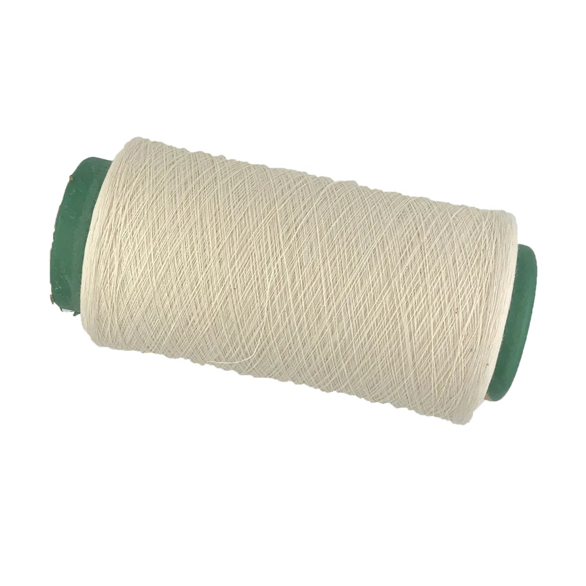 Wholesale high quality recycle natural 2/30S color cotton bamboo soft touched blended yarn