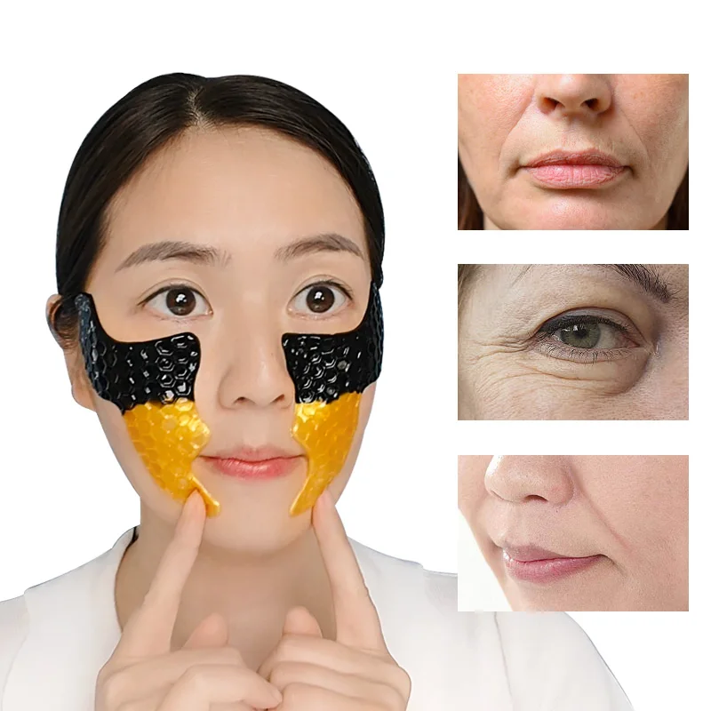 Butterfly Eye Mask And Nasolabial Folds Patch Hydrating Remove Smile Lines Lifting Anti Wrinkle Nasolabial Folds