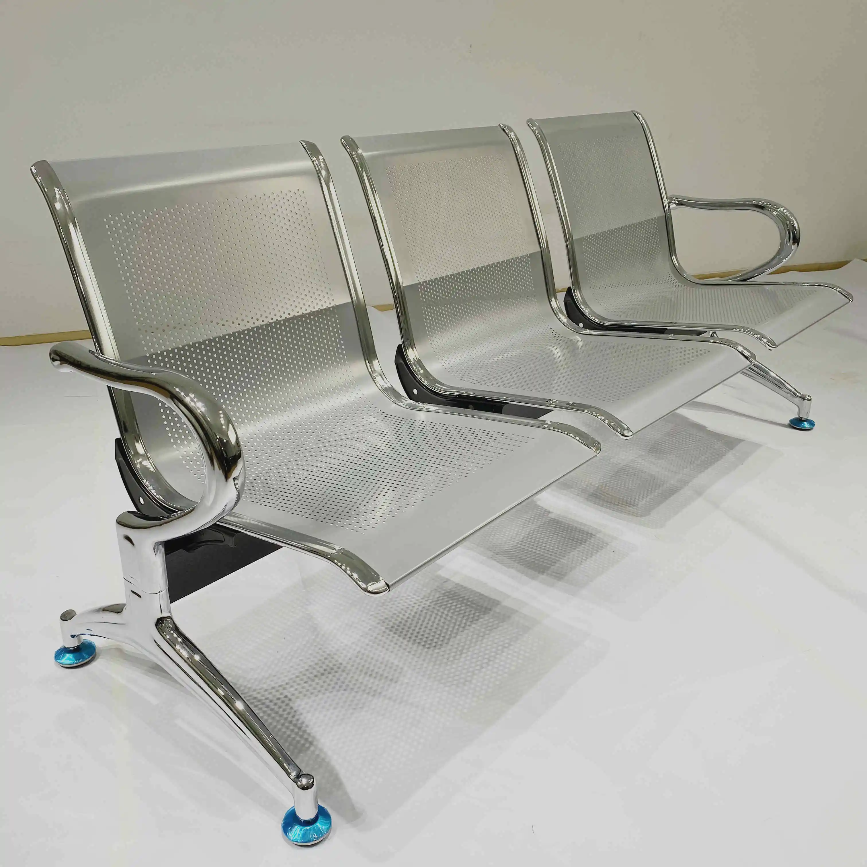 3 seat airport waiting chairs for hospital bus station from Foshan Songran factory C-308