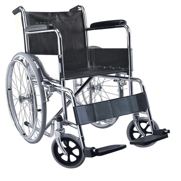 
Best Price Of Manual Medical Fold Transport Economy Steel Wheel Chair 