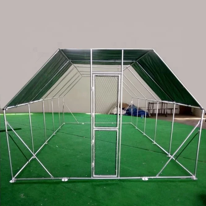 Металлические куриные пробежки 6 м x 3 2 ходунки в курятнике клетки для животных виде кролика куриный домик металлический большой домашних