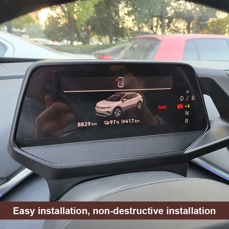 Car Interior Accessories Instrument Screen Frame For Volkswagen ID.4 2021