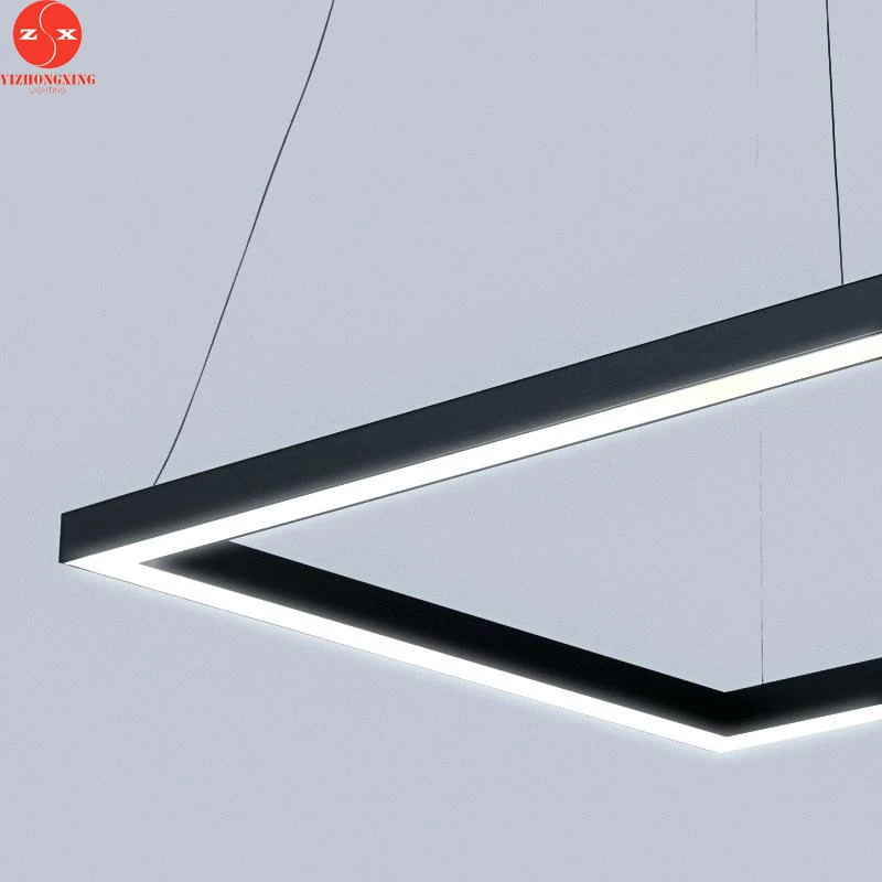 3000K 4000K 6000K Dimmable Suspended LED Linear Light Hanging Office Lighting Fixture LED Linear Lamp