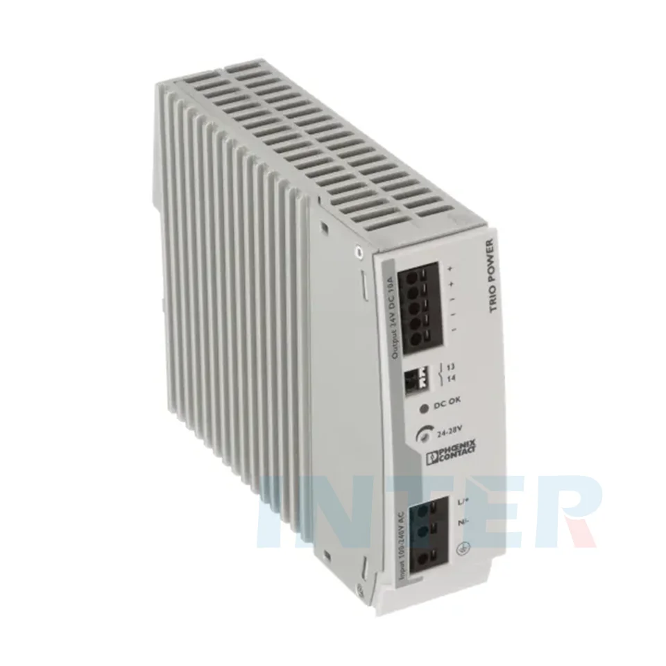 2903149 Phoenix Contact 24 В блок питания TRIO-PS-2G/1AC/24DC/10 тройной с первичным