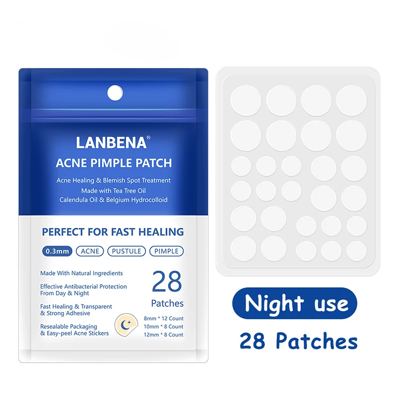 New Skin Care Hydrocolloid Tea Tree Extract Treatment Acne Removal Scar Pimple Acne Patch