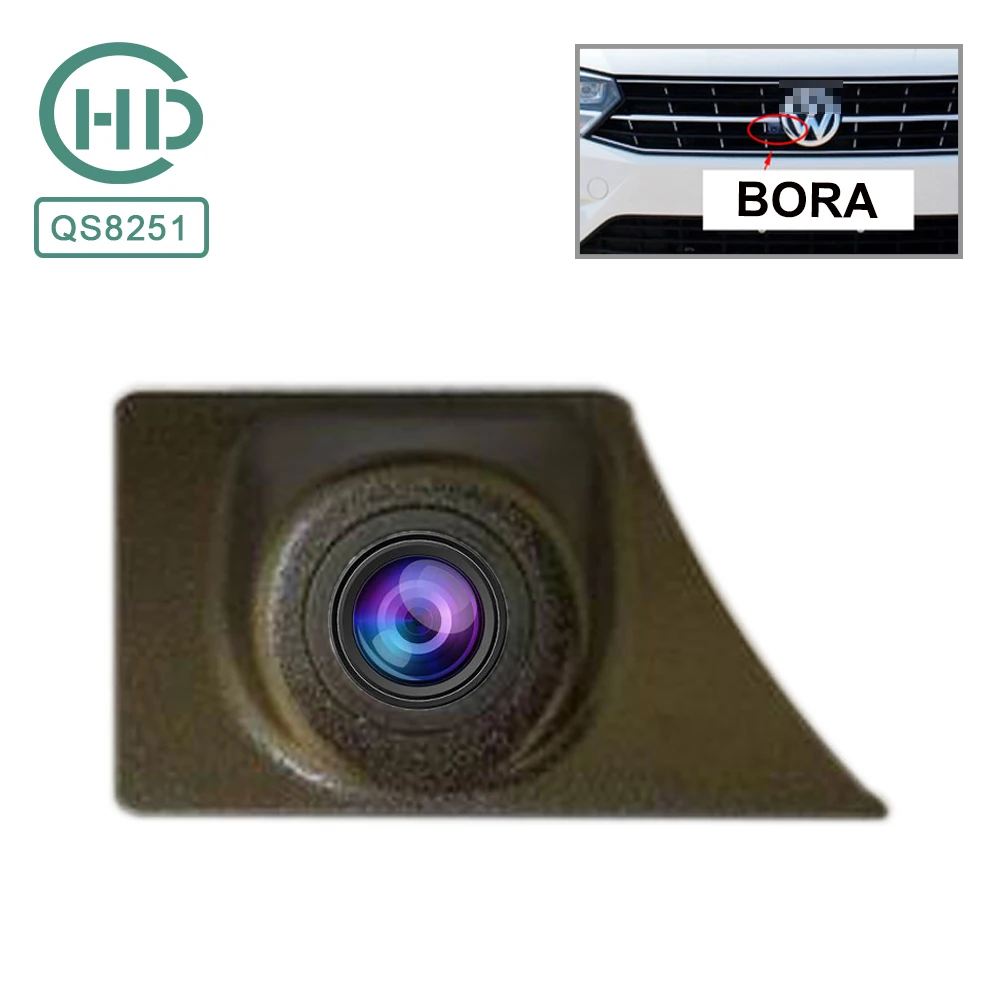for 2019 Volkswagen New Bora Front Camera QS8251 car front Emblem view camera waterproof camera night vision