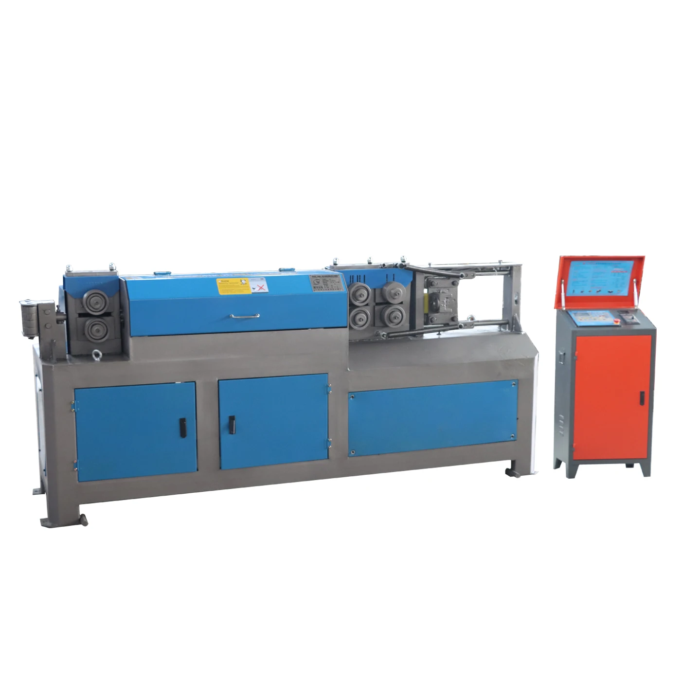 2.4m Large Cnc Electric Steel Bar Straightener Cutter Machine Hydraulic Steel Bar Straightening Cutting Machine