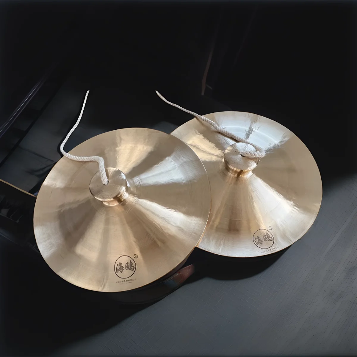 Factory direct Chinese traditional brass cymbal lion dance cymbals