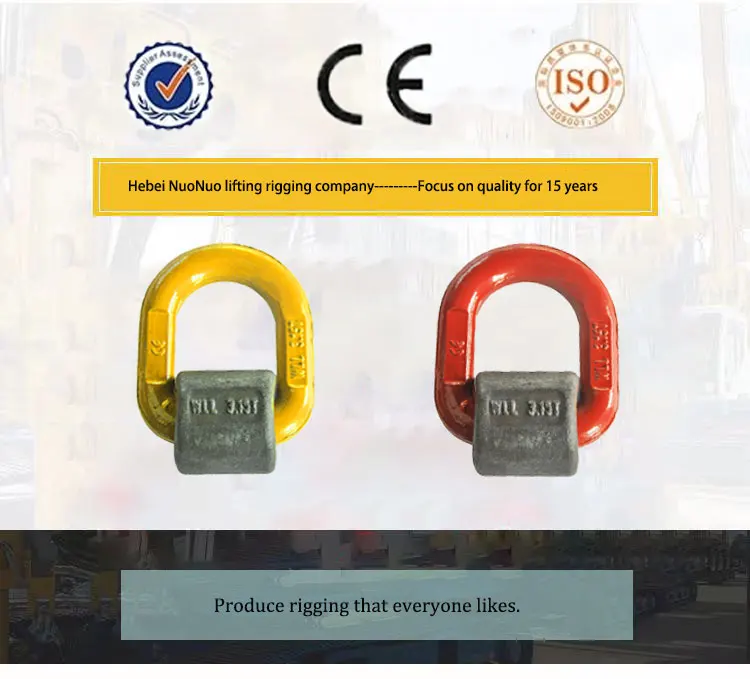 Heavy Duty Forged D Ring With Wrap