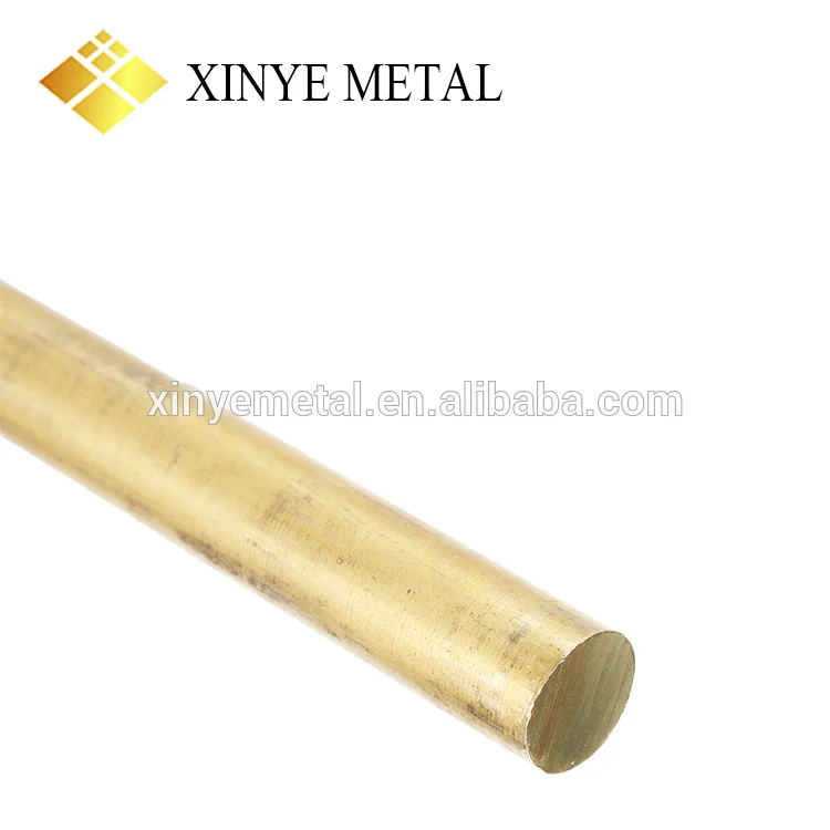 Xinye 99.9% Cheap Price Pure Copper Flat Brass Bar C2600 C2680 3mm 4mm 5mm Brass Round Bar Hard 99.9% Pure Copper Brass Bar