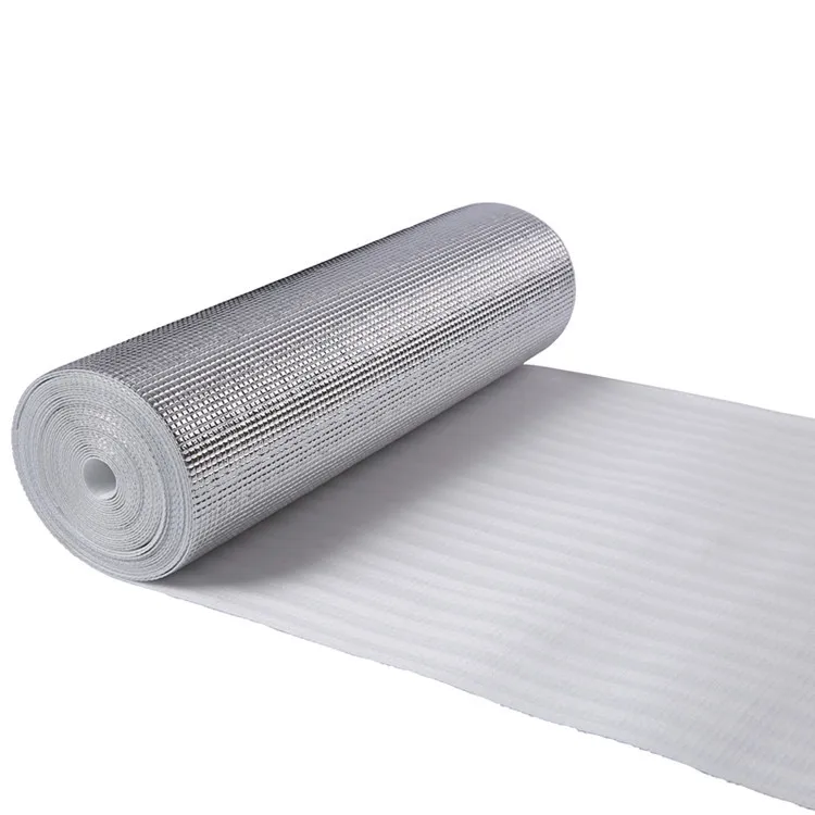 Customized Multi-Layer Structure Aluminum Foil/Metallized film XPE EPE Foam Reflective Layer For Poultry House Insulation