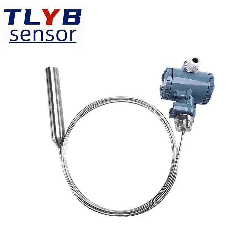 4-20ma high temperature resistant and corrosion resistant armored level transmitter diesel level sensor
